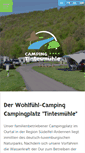 Mobile Screenshot of campingtintesmuehle.lu